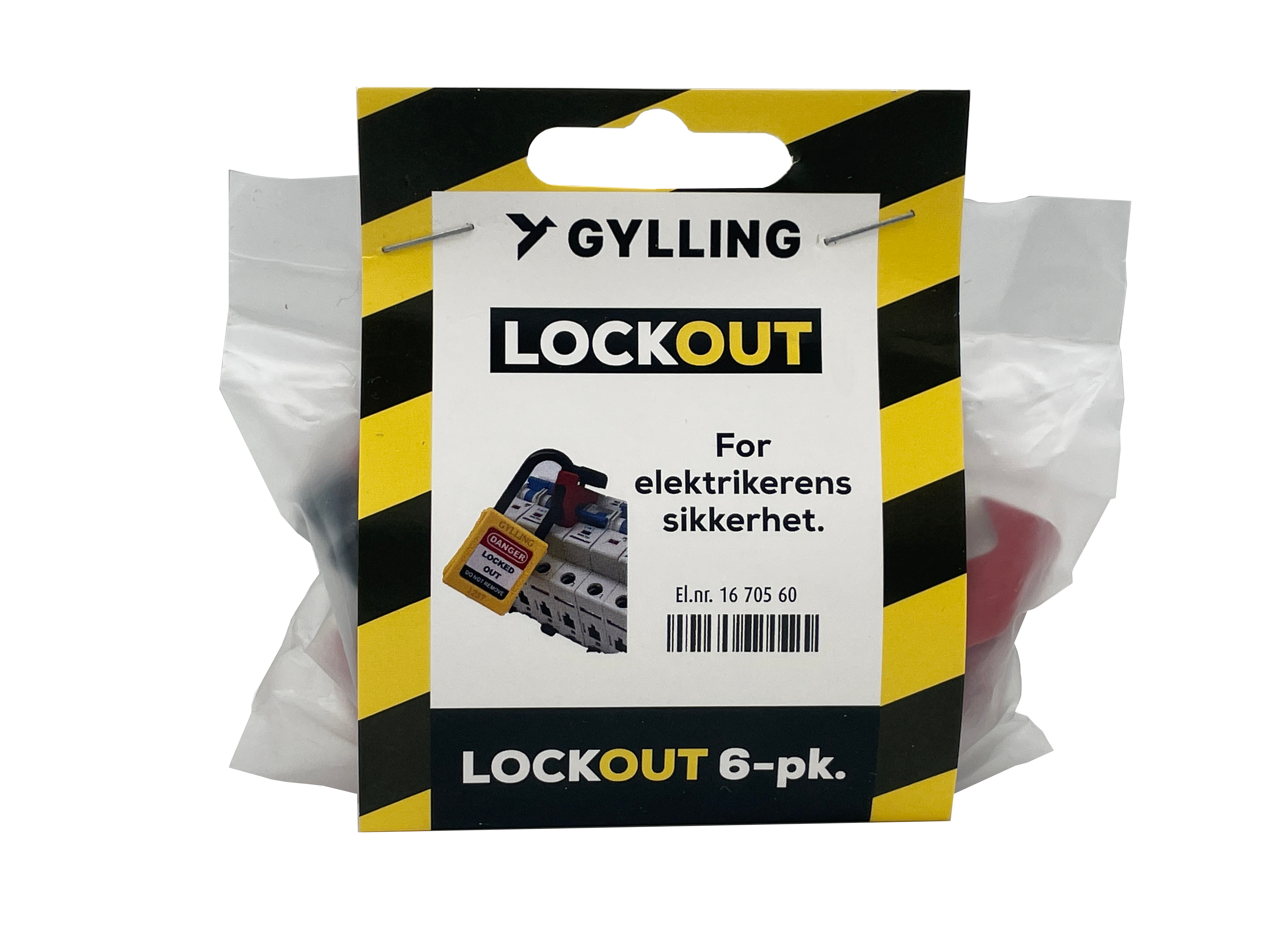 Lockout Gylling universal 6 pakning Lockout Gylling universal 6 pakning