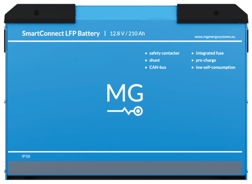 MG LFP Battery 12.8V/210Ah/2700Wh SmartConnect 