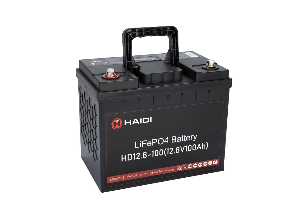 Haidi HD12.8–100Ah Liten